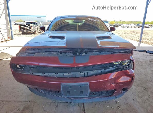 2C3CDZBT3JH288627 2018 DODGE CHALLENGER Красный Вид спереди