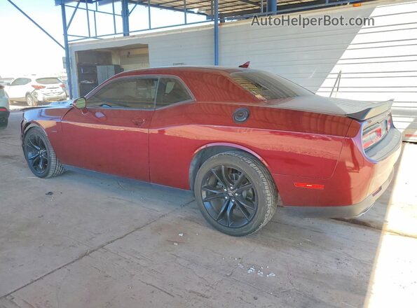 2C3CDZBT3JH288627 2018 DODGE CHALLENGER Красный Задняя левая четверть