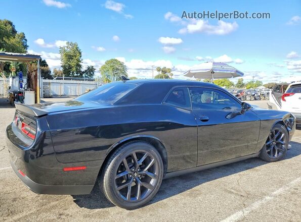 2C3CDZBT3KH552334 2019 DODGE CHALLENGER Черный Задняя правая четверть