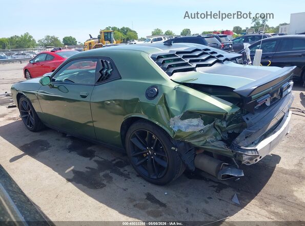 2C3CDZBT3KH679987 2019 DODGE CHALLENGER Зеленый Панорамный вид салона 360°