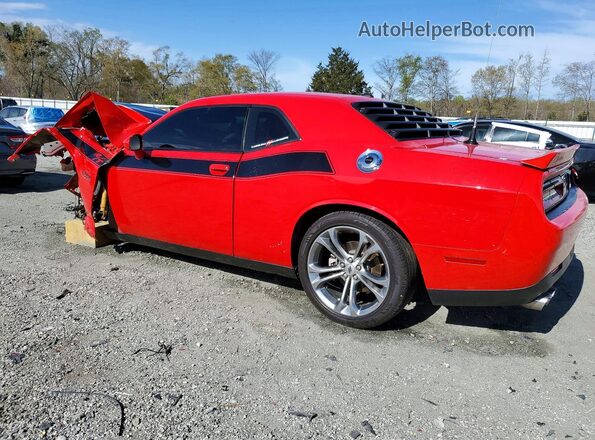 2C3CDZBT3NH151595 2022 DODGE CHALLENGER Красный Задняя левая четверть