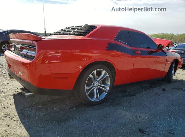 2C3CDZBT3NH151595 2022 DODGE CHALLENGER Красный Задняя правая четверть
