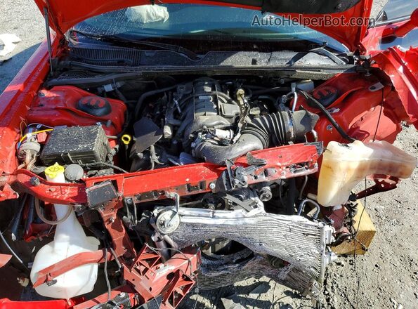 2C3CDZBT3NH151595 2022 DODGE CHALLENGER Красный Вид задней части салона