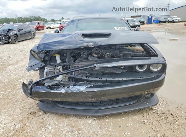 2C3CDZBT3NH230619 2022 DODGE CHALLENGER Черный Вид спереди