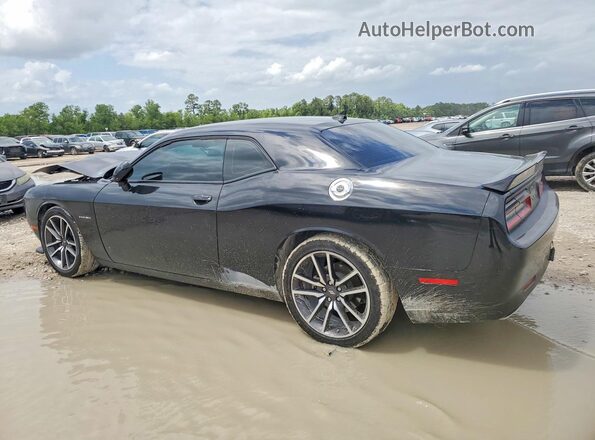 2C3CDZBT3NH230619 2022 DODGE CHALLENGER Черный Задняя левая четверть
