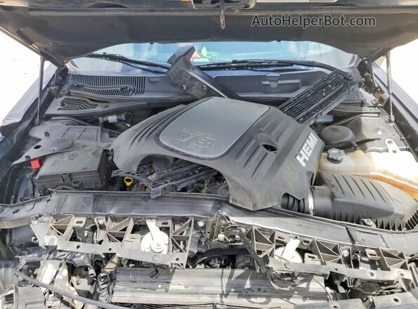 2C3CDZBT3NH230619 2022 DODGE CHALLENGER Черный Вид задней части салона