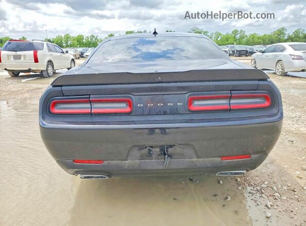2C3CDZBT3NH230619 2022 DODGE CHALLENGER Черный Вид сзади