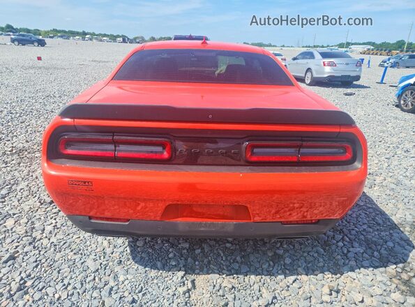 2C3CDZBT3PH634457 2023 DODGE CHALLENGER Оранжевый Вид сзади