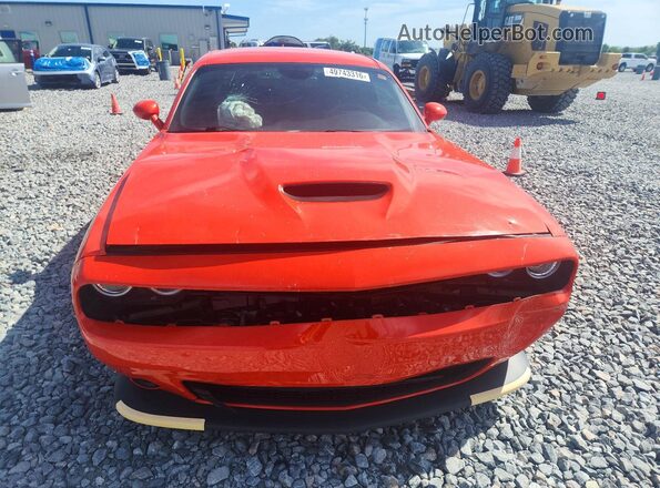 2C3CDZBT3PH634457 2023 DODGE CHALLENGER Оранжевый Вид спереди