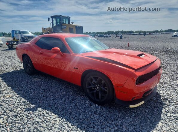2C3CDZBT3PH634457 2023 DODGE CHALLENGER Оранжевый Передняя правая четверть