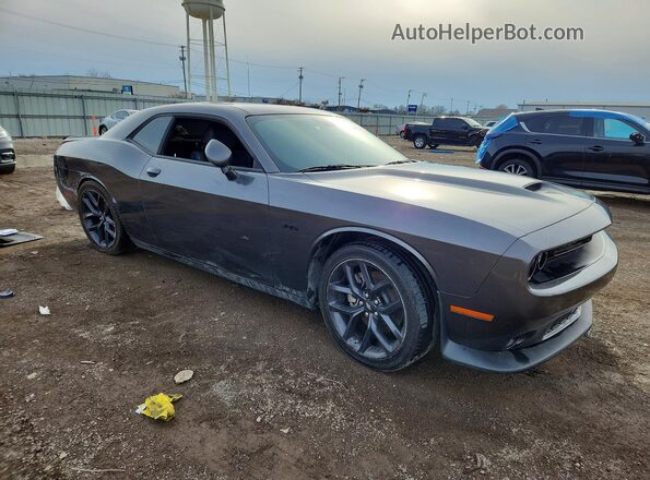 2C3CDZBT4PH667905 2023 DODGE CHALLENGER Gray Przód prawy