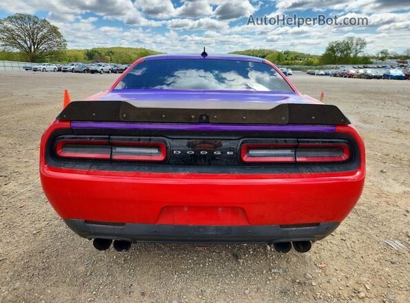 2C3CDZBT5GH214067 2016 DODGE CHALLENGER Двухцветный Вид сзади
