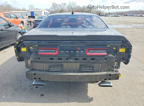 2C3CDZBT5KH571645 2019 DODGE CHALLENGER Черный Вид сзади
