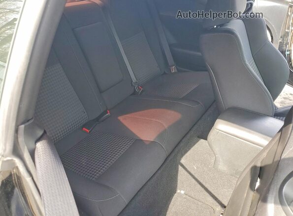 2C3CDZBT5KH571645 2019 DODGE CHALLENGER Черный Вид задних сидений