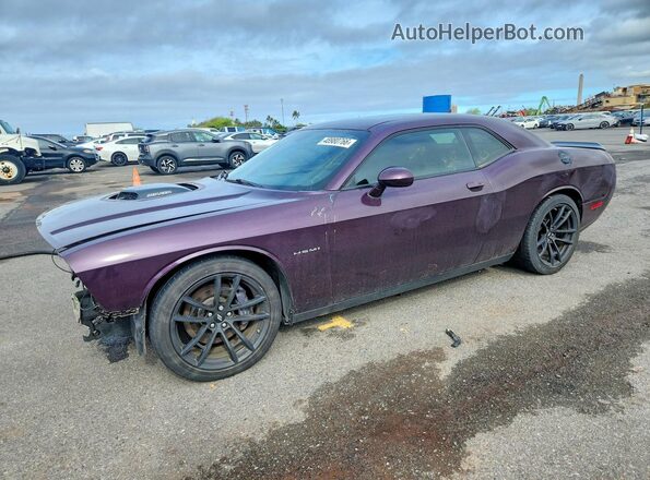 2C3CDZBT5MH607059 2021 DODGE CHALLENGER Purple Przód lewy