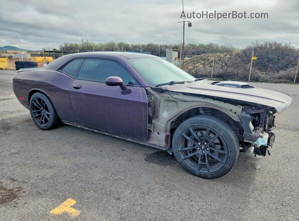 2C3CDZBT5MH607059 2021 DODGE CHALLENGER Purple Przód prawy