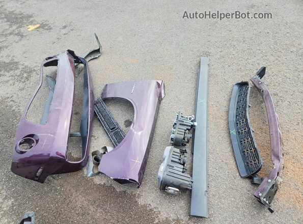 2C3CDZBT5MH607059 2021 DODGE CHALLENGER Purple Widok komory silnika