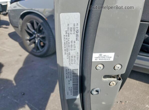 2C3CDZBT7HH611068 2017 DODGE CHALLENGER Серый Вид подкапотного пространства