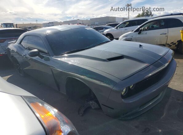 2C3CDZBT7HH611068 2017 DODGE CHALLENGER Серый Передняя правая четверть