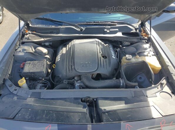 2C3CDZBT7HH611068 2017 DODGE CHALLENGER Серый Вид задней части салона