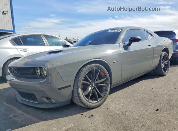 2C3CDZBT7HH611068 2017 DODGE CHALLENGER Серый Передняя левая четверть