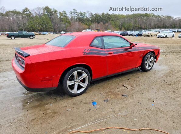 2C3CDZBT7HH658326 2017 DODGE CHALLENGER Красный Задняя правая четверть