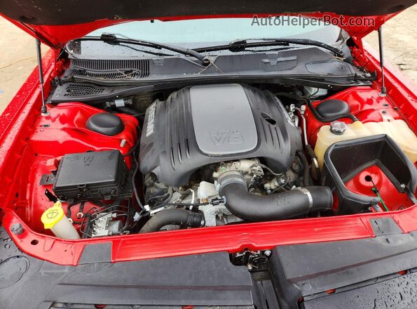 2C3CDZBT7HH658326 2017 DODGE CHALLENGER Красный Вид задней части салона
