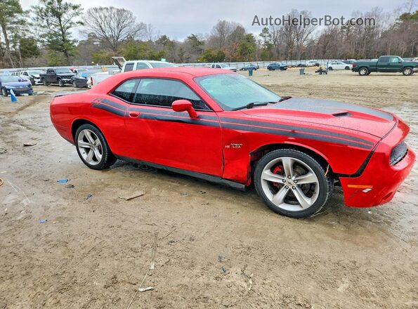 2C3CDZBT7HH658326 2017 DODGE CHALLENGER Красный Передняя правая четверть