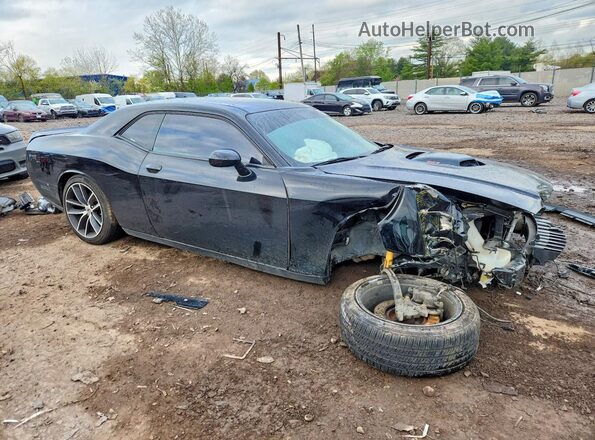 2C3CDZBT7KH573784 2019 DODGE CHALLENGER Черный Передняя правая четверть