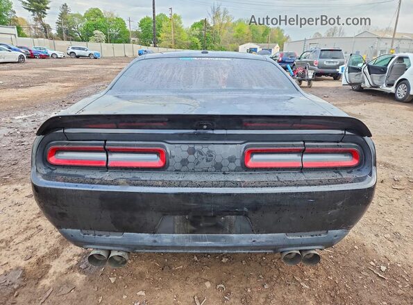 2C3CDZBT7KH573784 2019 DODGE CHALLENGER Черный Вид сзади