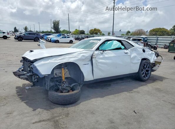 2C3CDZBT7NH233863 2022 DODGE CHALLENGER White Front left