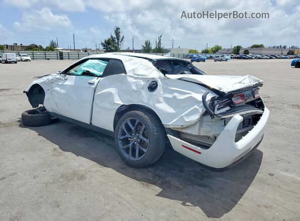 2C3CDZBT7NH233863 2022 DODGE CHALLENGER White Rear left