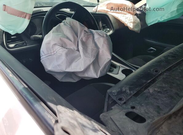 2C3CDZBT7NH233863 2022 DODGE CHALLENGER White Dashboard view
