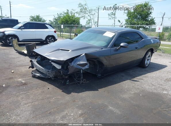 2C3CDZBT8HH604534 2017 DODGE CHALLENGER Серый Передняя левая четверть