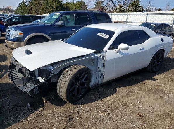2C3CDZBT8LH236185 2020 DODGE CHALLENGER Белый Передняя левая четверть