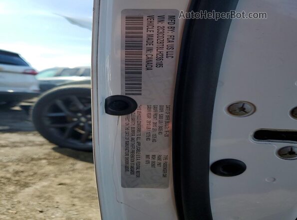 2C3CDZBT8LH236185 2020 DODGE CHALLENGER Белый Вид подкапотного пространства