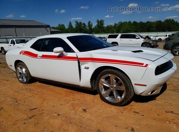 2C3CDZBTXJH225086 2018 DODGE CHALLENGER Белый Передняя правая четверть