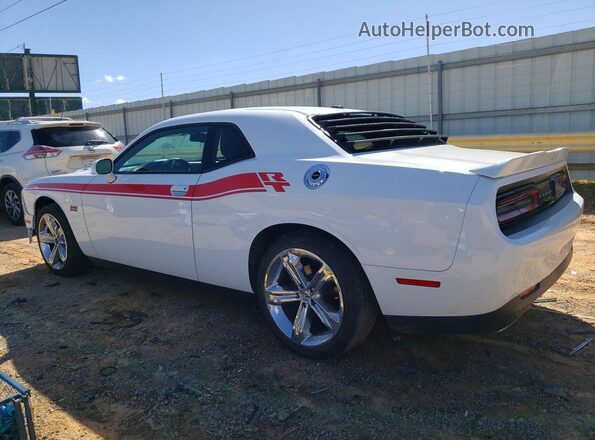 2C3CDZBTXJH225086 2018 DODGE CHALLENGER Белый Задняя левая четверть