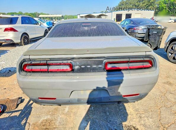 2C3CDZBTXKH529973 2019 DODGE CHALLENGER Серый Вид сзади