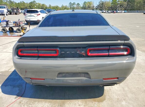 2C3CDZBTXKH652379 2019 DODGE CHALLENGER Серый Вид сзади