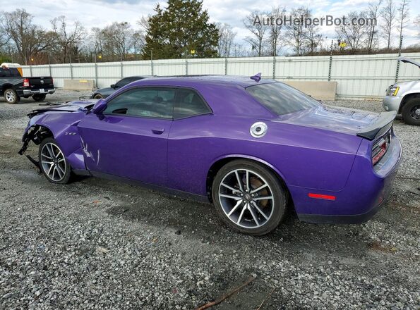 2C3CDZBTXPH668587 2023 DODGE CHALLENGER Фиолетовый Задняя левая четверть