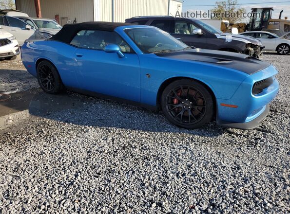 2C3CDZC90GH137210 2016 DODGE CHALLENGER Синий Передняя правая четверть
