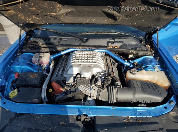 2C3CDZC90GH137210 2016 DODGE CHALLENGER Синий Вид задней части салона