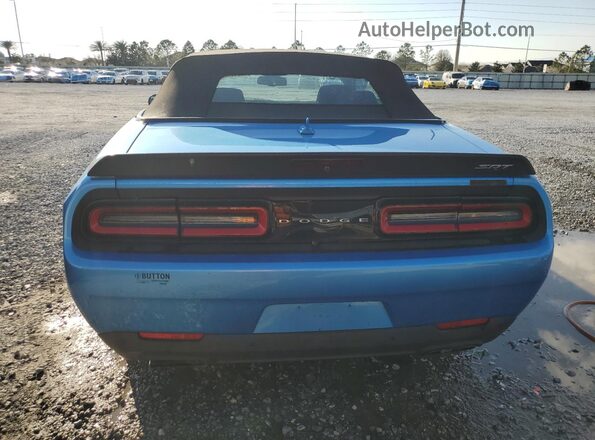 2C3CDZC90GH137210 2016 DODGE CHALLENGER Синий Вид сзади