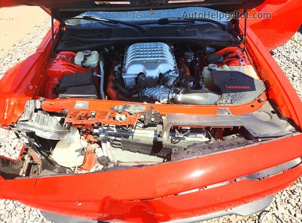 2C3CDZC91GH314377 2016 DODGE CHALLENGER Оранжевый Вид задней части салона