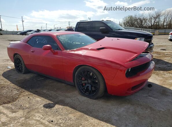 2C3CDZC91HH527377 2017 DODGE CHALLENGER Red Przód prawy