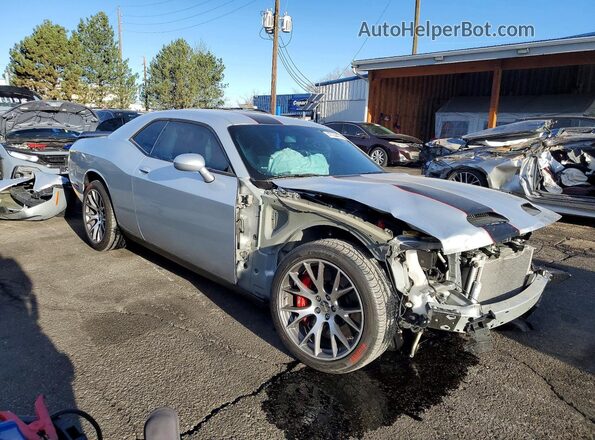 2C3CDZC91NH229570 2022 DODGE CHALLENGER Серебряный Передняя правая четверть