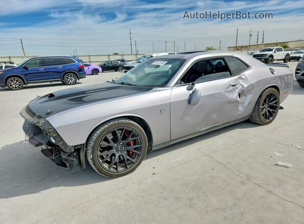 2C3CDZC92GH117167 2016 DODGE CHALLENGER Серебряный Передняя левая четверть