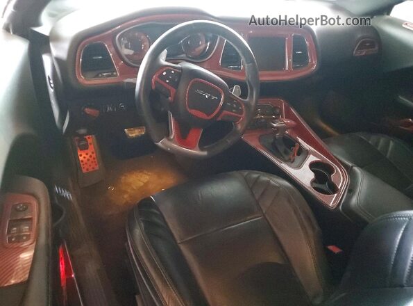 2C3CDZC92GH245067 2016 DODGE CHALLENGER Black Widok deski rozdzielczej