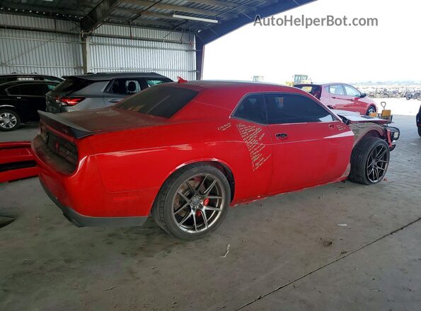 2C3CDZC93GH352385 2016 DODGE CHALLENGER Красный Задняя правая четверть